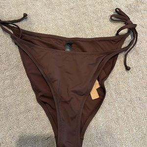 SKIMS bikini bottom, high waist and ties on each side